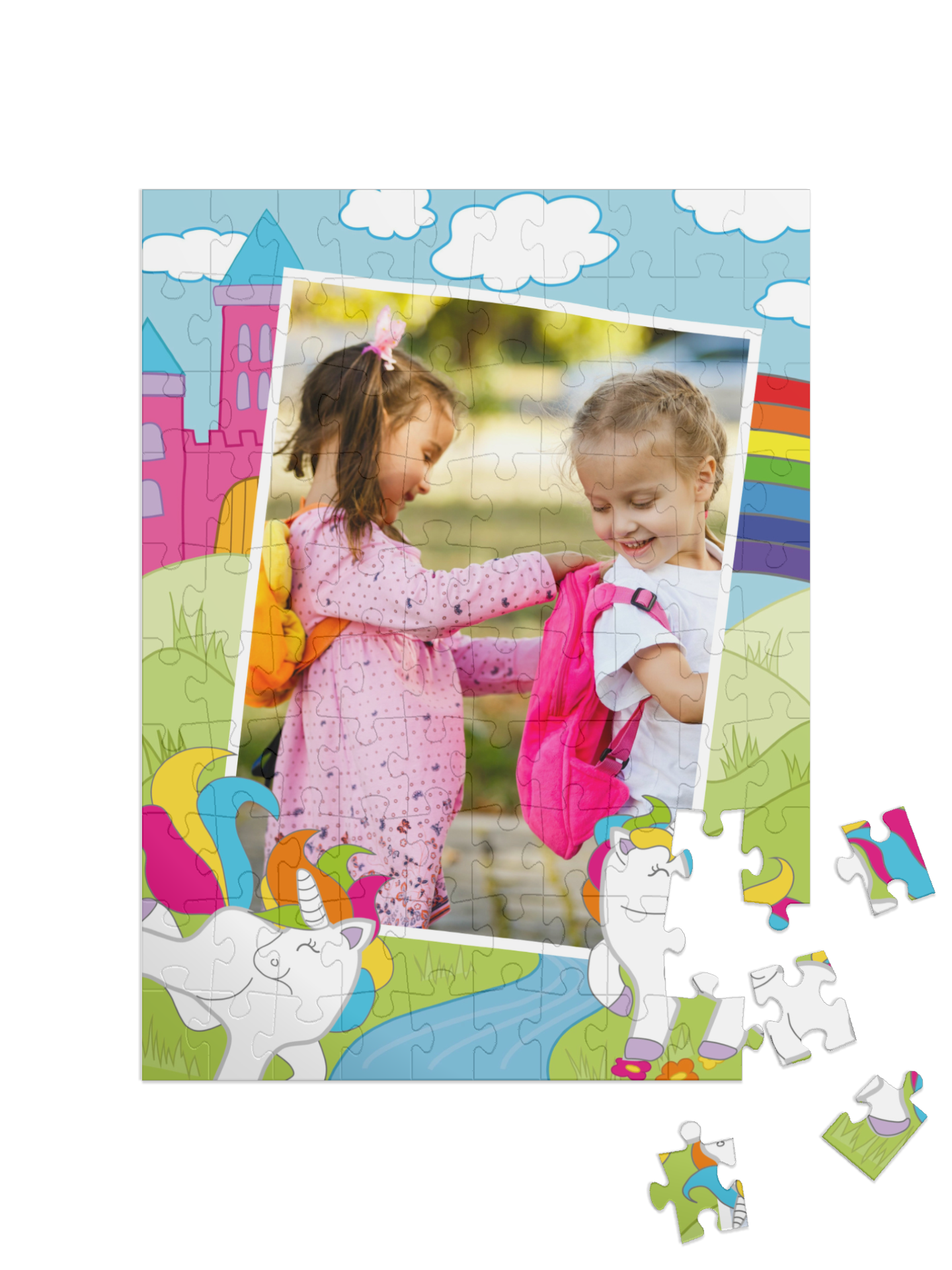 „Rainbow“ portrait format
